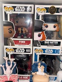 Funko pop star wars e cappellaio matto