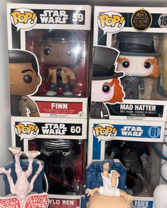 Funko pop star wars e cappellaio matto
