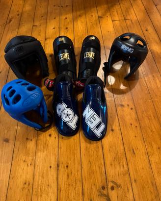 lotto atrezzatura kick boxing