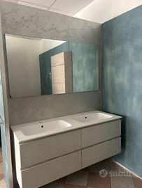 Mobile bagno doppio lavabo