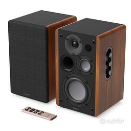 Majority D100 100W Casse Attive Amplificate Coppia