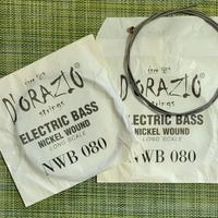 2 corde per basso elettrico NWB 080 D'Orazio
