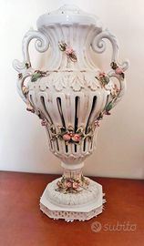 Anfora decorativa (capodimonte)