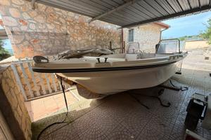Barca con motore