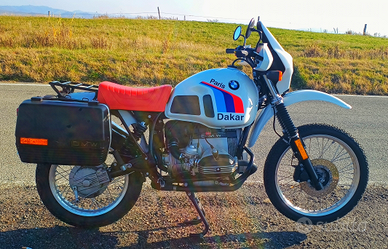 BMW r80 g/s registro FMI allestimento Paris Dakar