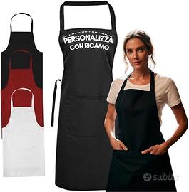 "20Tipici®" 1 Grembiule da Cucina Personalizzato