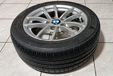 Cerchio in lega originale BMW 16” + gomma Hankook