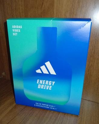 Scatola pacco profumo+docciaschiuma Adidas 