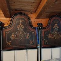 Letto matrimoniale in ferro battuto