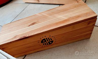 cassa in legno per bottiglia vino