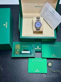 Rolex Oyster 124200 Top condizioni Lavanda