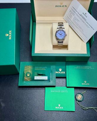 Rolex Oyster 124200 Top condizioni Lavanda