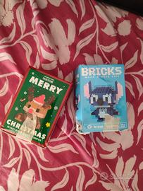 Set bricks stich e renna di natale