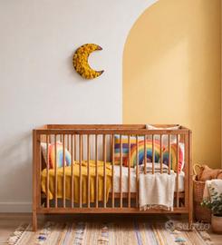 Quadro di Luna per Cameretta-licheni giallo senape