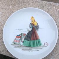 Piatto firmato 1950 sardo
