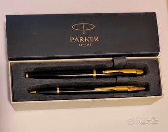 PARKER PENNA STILOGRAFICA + PENNA A SFERA.