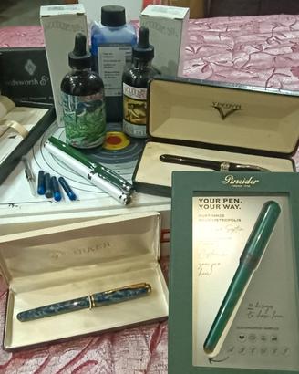 set stilografiche, Visconti,Pineider,Parker