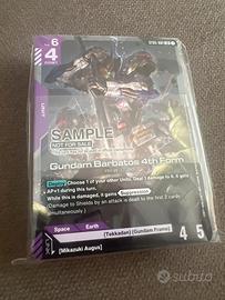 Mazzo Gundam Barbatos 4th Form - Gundam Card Game