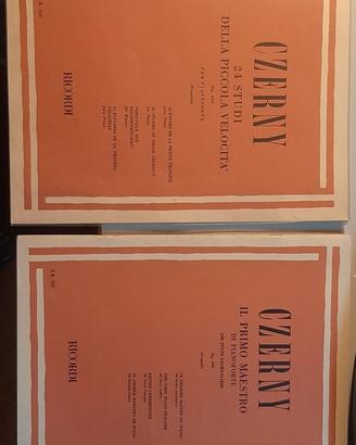 Libri per pianoforte CZERNY