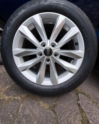 Set 4 ruote nuove ed ORIGINALI Audi 16” + Falken