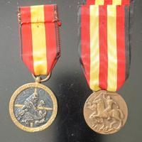 n.2 medaglie epoca Francisco Franco