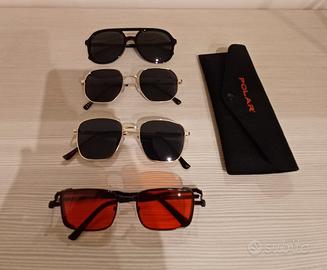 4 paia di Occhiali da Sole €15 