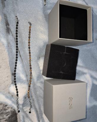 stroili braccialetti 2 pz con scatolina nuovi idea