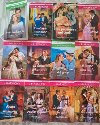 Lotto libri Harmony romanzi rosa