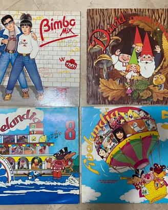 Vinili musica per bambini