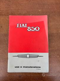 Libretto uso e manutenzione Fiat 850