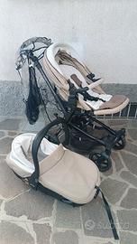 passeggino Jane Off Road trio in due pezzi.