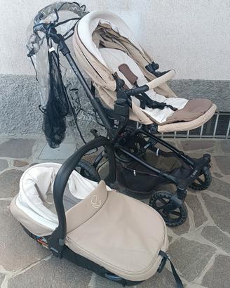 passeggino Jane Off Road trio in due pezzi.