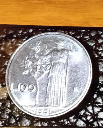 100 lire piccola 1991