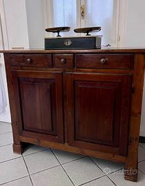 Credenza abete con cassetti interni ef esterni