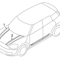 Strisce Decorative Mini Countryman F60