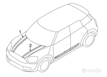 Strisce Decorative Mini Countryman F60