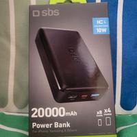 SBS power bank 20.000 mAh NUOVO