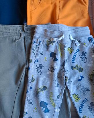 4 pantaloni bambino 24/30 mesi