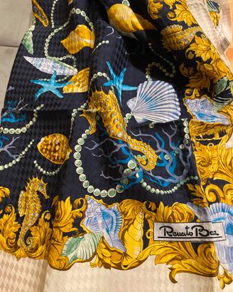 Foulard pura seta Renato Balestra