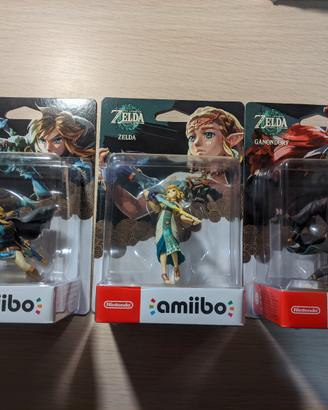 Amiibo - Zelda Tears of The Kingdom set completo