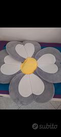 Cuscino a firma di fiore per bagnetto neonato