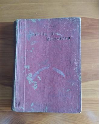 Libro Annie Vivanti "Sorella di Messalina" 1922