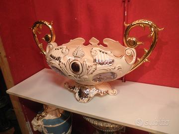Museale Centrotavola in porcellana barocco da 80cm