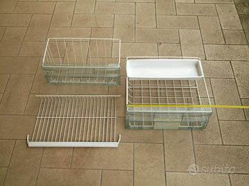 ACCESSORI INTERNI LARG. 42 cm. X FRIGO DA INCASSO