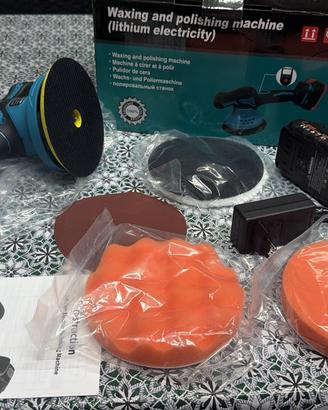 Lucidatrice doppia batteria 24 v