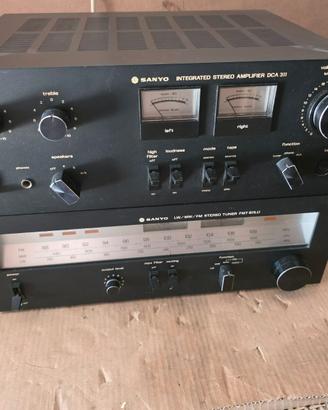 Coppia Ampli e Tuner SANYO