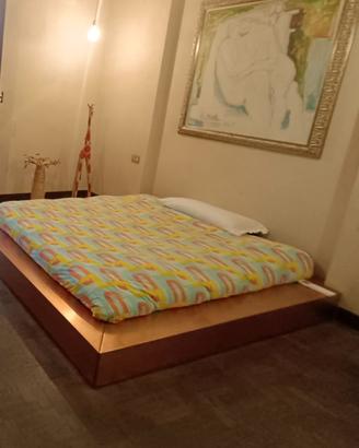 Letto matrimoniale stile giapponese