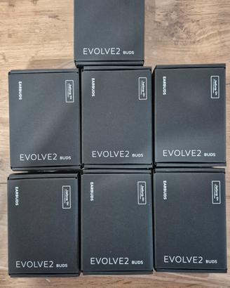 7x Jabra Evolve2 Buds MS Originali Nuove