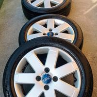 4 cerchi lega Ford Fusion 16" con gomme 195/55 R16
