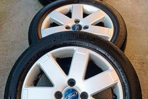 4 cerchi lega Ford Fusion 16" con gomme 195/55 R16